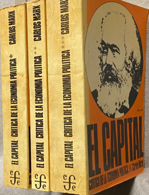 El Capital, crítica a la economía política - Carlos Marx (3 tomos)